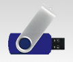 ES-U020: Metal Folding Flash Drive 