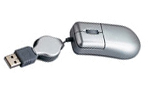 ES-M210:Retractable Cable Mini Optical Mouse
